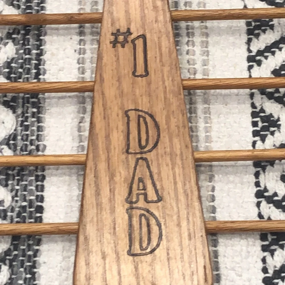 Vintage #1 Dad tie holder